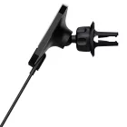 Spigen ITM12W OneTap Pro 3 MagSafe Autós Tartó és Töltő 15W - Szellőzőrácsra - Fekete