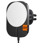 Spigen ITM12W OneTap Pro 3 MagSafe Autós Tartó és Töltő 15W - Szellőzőrácsra - Fekete