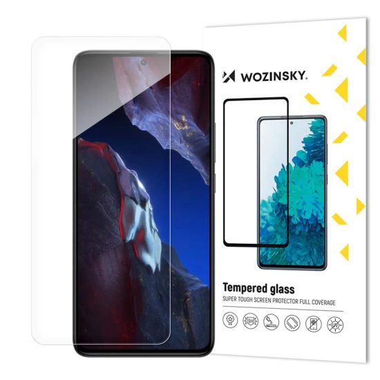 Xiaomi Poco F5 Pro Kijelzővédő Üvegfólia - Wozinsky Tempered Glass