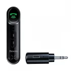 Baseus Qiyin Bluetooth 5.0 Autós Audio Adapter - Fekete