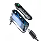 Baseus Qiyin Bluetooth 5.0 Autós Audio Adapter - Fekete