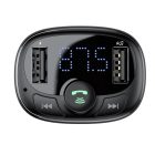 Baseus S-09A FM Transmitter és Töltő - Fekete