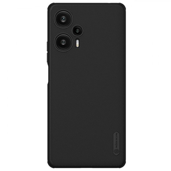 Xiaomi Redmi Note 12 Turbo / Xiaomi Poco F5 Tok - Nillkin Super Frosted Shield Pro - Fekete