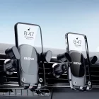 Dudao F5Pro air vent car phone holder - Fekete