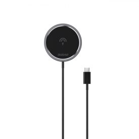 Dudao MagSafe Indukciós Töltő 15W - Fekete Dudao MagSafe Indukciós Töltő 15W - Fekete