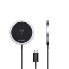 Dudao MagSafe Indukciós Töltő 15W - Fekete