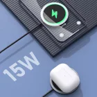 Dudao MagSafe Indukciós Töltő 15W - Fekete