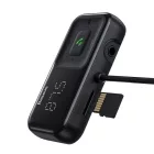 Wireless S-16 Bluetooth FM Transmitter + Töltő - Fekete
