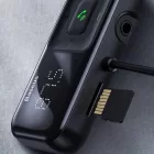 Wireless S-16 Bluetooth FM Transmitter + Töltő - Fekete