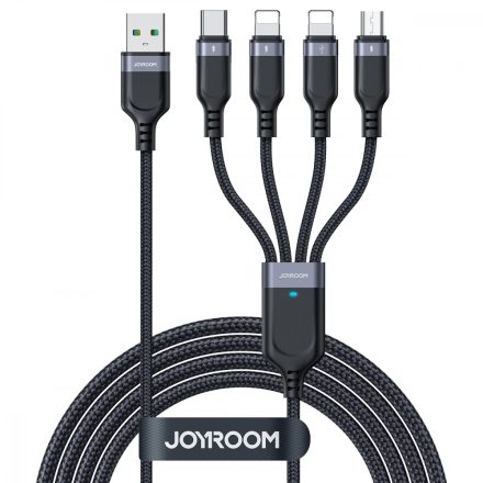Joyroom 4in1 USB - USB-C + 2x Lightning + Micro Kábel - 1.2m