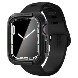   Apple Watch 7 / 8 / 9 (45mm) Tok - Spigen Tough Armor - Fekete