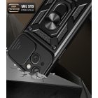 iPhone 15 Plus Tok - Hybrid Armor Camshield - Kék