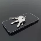 iPhone 15 Plus Kijelzővédő Üvegfólia - Wozinsky Privacy Glass - Fekete