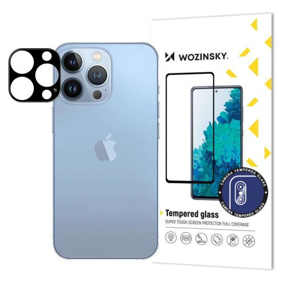 iPhone 15 Pro Max Kameravédő Üvegfólia - Wozinsky Full Camera Glass