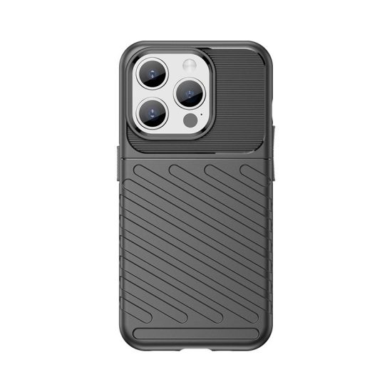 iPhone 15 Pro Tok - Thunder Case - Fekete