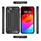 iPhone 15 Plus Tok - Hybrid Armor Case - Fekete