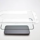 iPhone 15 Plus Kijelzővédő Üvegfólia - Wozinsky Premium Glass - Fekete