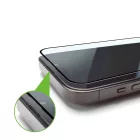 iPhone 15 Kijelzővédő Üvegfólia - Wozinsky Premium Glass - Fekete