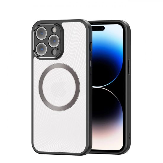 iPhone 14 Pro Tok - Dux Ducis Aimo Mag - Fekete