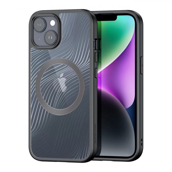 iPhone 15 Plus Tok - Dux Ducis Aimo Mag - Fekete