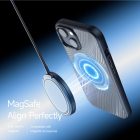 iPhone 15 Tok - Dux Ducis Aimo Mag - Fekete