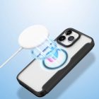 iPhone 15 Pro Max Tok - Dux Ducis Skin X Pro + MagSafe - Fekete