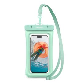 Spigen A610 Aqua Shield Univerzális Lebegő Vízálló Tok - Menta   Spigen A610 Aqua Shield Univerzális Lebegő Vízálló Tok - Menta