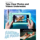 Spigen A610 Aqua Shield Univerzális Lebegő Vízálló Tok - Menta