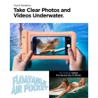 Spigen A610 Aqua Shield Univerzális Lebegő Vízálló Tok - Barack