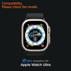 Apple Watch Ultra 1 / 2 (49mm) Kijelzővédő Üvegfólia -  Spigen Glas.tR Slim Pro - Titán