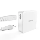 Dudao Hálózati GaN Gyorstöltő - 2x USB + 2x USB-C - 5A 100W - Fehér