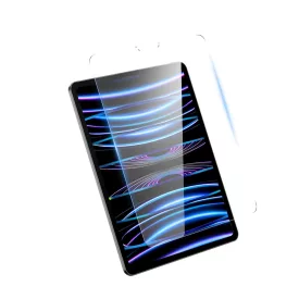   iPad Pro 12.9" (2018/2020/2021/2022) Kijelzővédő Üvegfólia Szerelőkészlettel - Baseus Crystal
