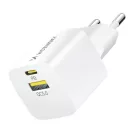 Wozinsky GaN Hálózati Töltő 33W - USB-A + USB-C - Fehér