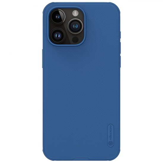 iPhone 15 Pro Max Tok - Nillkin Super Frosted Shield Pro - Kék