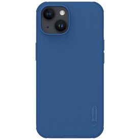 iPhone 15 Plus Tok - Nillkin Super Frosted Shield Pro - Kék iPhone 15 Plus Tok - Nillkin Super Frosted Shield Pro - Kék