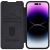 iPhone 15 Pro Max Tok - Nillkin Qin Pro Leather - Fekete