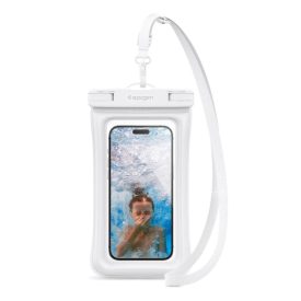 Spigen A610 Aqua Shield Univerzális Lebegő Vízálló Tok - Fehér   Spigen A610 Aqua Shield Univerzális Lebegő Vízálló Tok - Fehér
