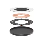 Baseus Simple2 15W Indukciós Töltő + C-C Kábel - Fekete