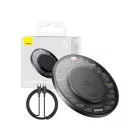 Baseus Simple2 15W Indukciós Töltő + C-C Kábel - Fekete
