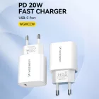 Wozinsky Hálózati Töltő 20W - USB-C - Fehér