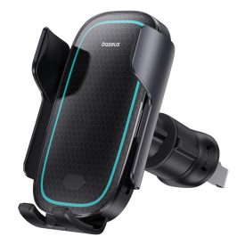 Baseus MilkyWay Pro Autós Tartó  + 15W Induktív Töltő - Fekete   Baseus MilkyWay Pro Autós Tartó  + 15W Induktív Töltő - Fekete