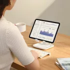 Baseus Seashell Összecsukható Tablet Állvány - Fehér