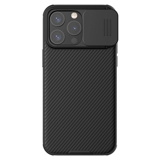 iPhone 15 Pro Tok - Nillkin CamShield Pro Magnetic - Fekete