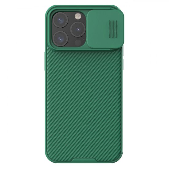 iPhone 15 Pro Max Tok - Nillkin CamShield Pro Magnetic - Zöld