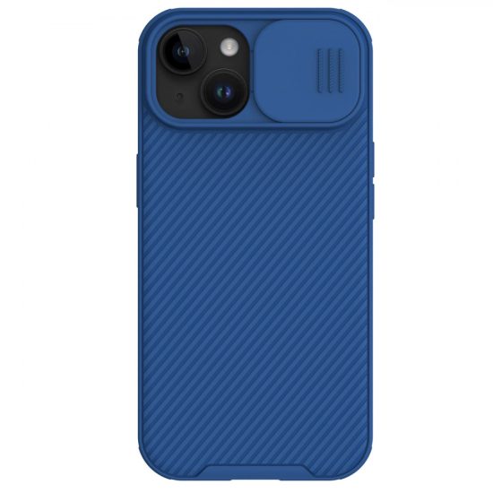 iPhone 15 Plus Tok - Nillkin CamShield Pro Magnetic - Kék