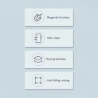 iPhone 15 Pro Max Tok - Nillkin Nature Pro Magnetic - Kék