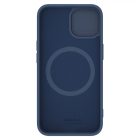 iPhone 15 Plus Tok - Nillkin CamShield Silky Magnetic Silicone - Kék