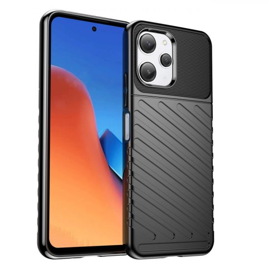 Xiaomi Redmi 12 Tok - Thunder Case - Fekete