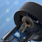 Wozinsky Autós Töltő Kijelzővel 50W - 2x USB-C + 2x USB-A - Fekete