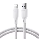Joyroom Multi-Color USB-A - Lightning Kábel - 1m 3A - Fehér